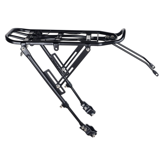 Bagażnik rowerowy aluminiowy tylny MANSERI ARR-680-05BK