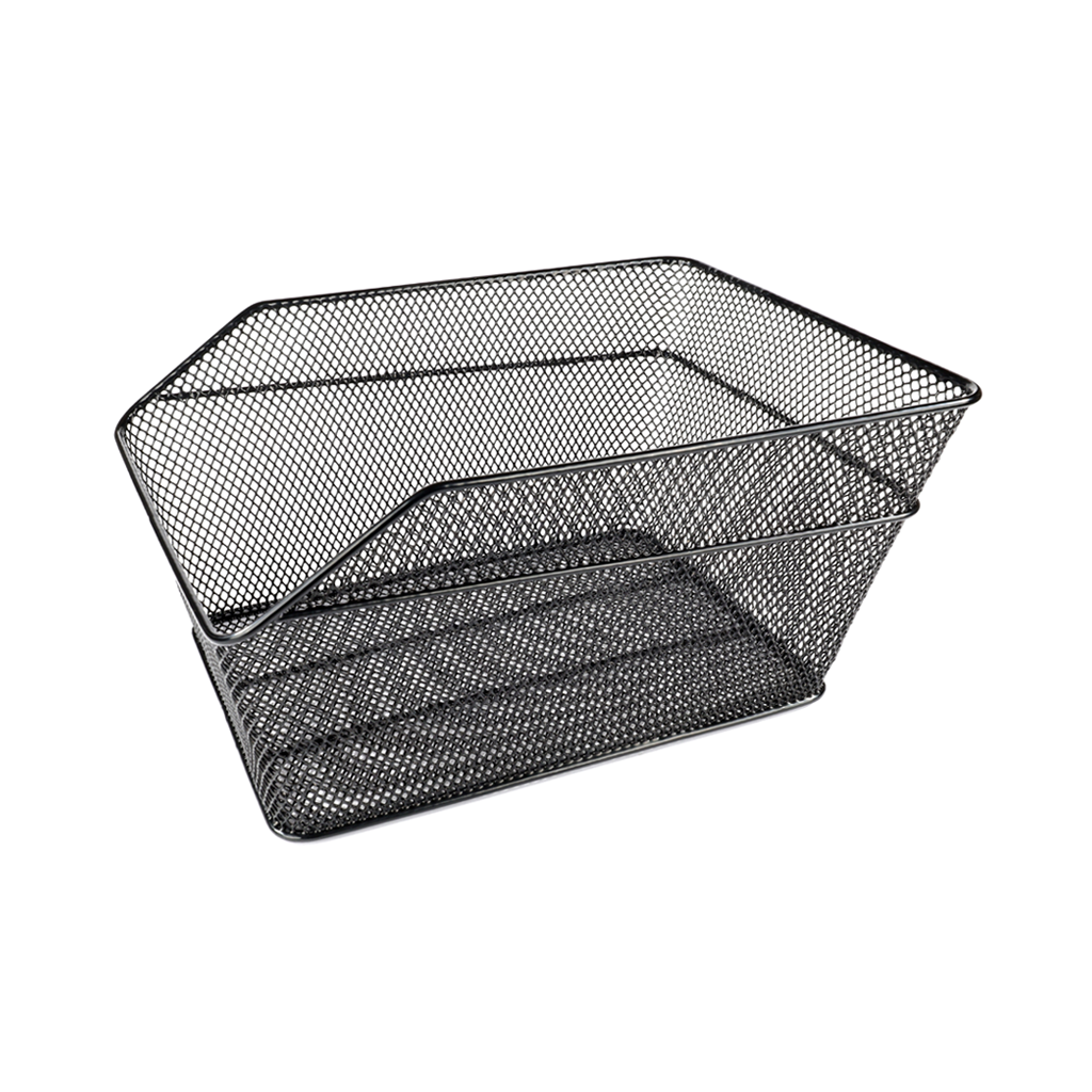 Koszyk rowerowy metalowy tylny czarny MB-113BK - obrazek 5