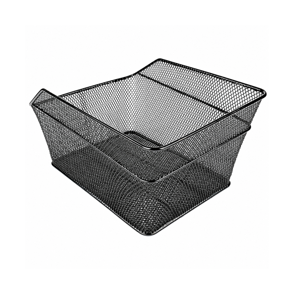 Koszyk rowerowy metalowy tylny czarny MB-113BK - obrazek 6