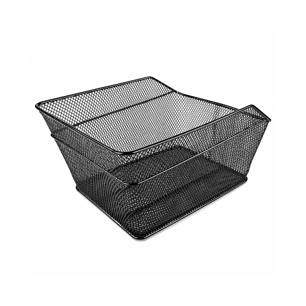 Koszyk rowerowy metalowy tylny czarny MB-113BK - obrazek 8