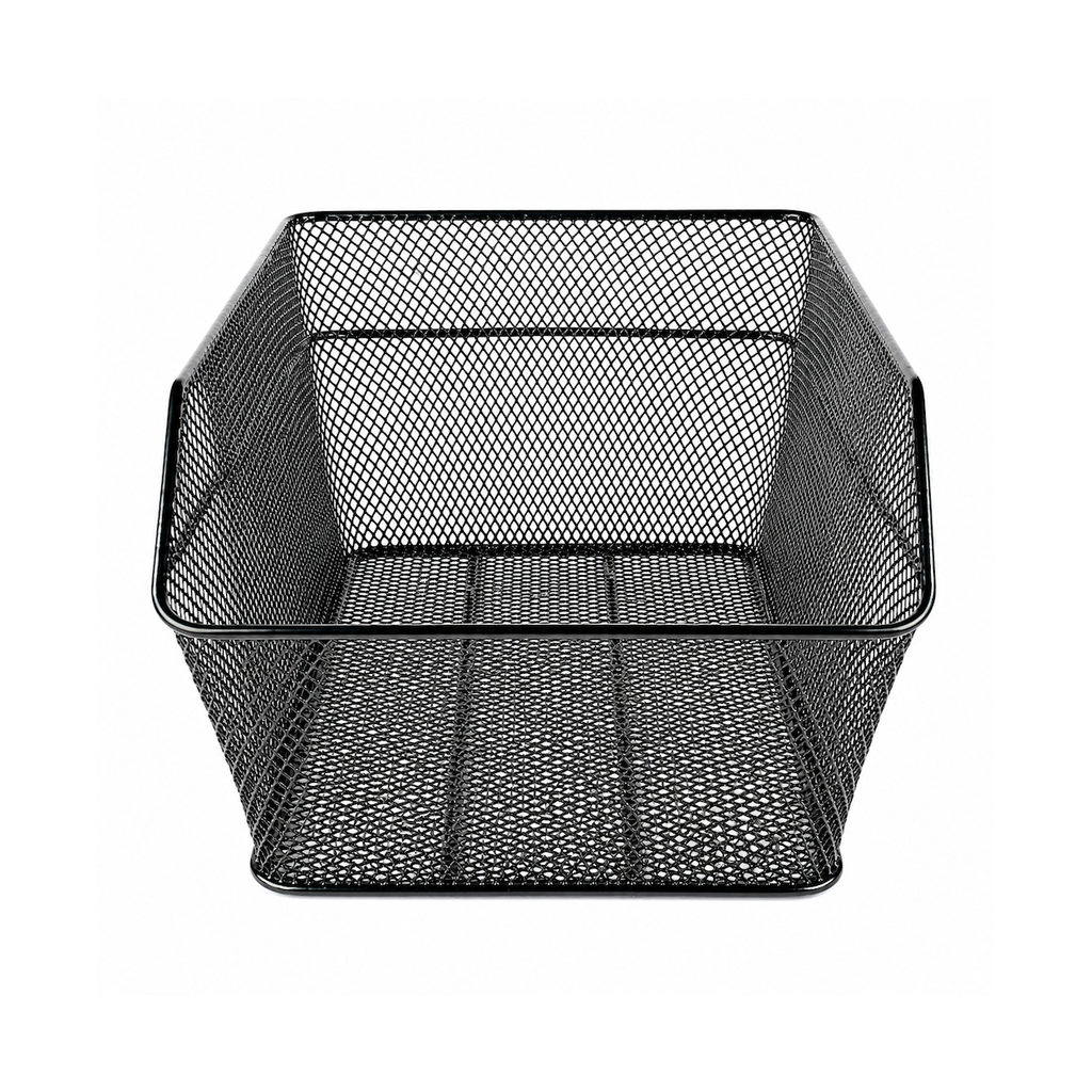 Koszyk rowerowy metalowy tylny czarny MB-113BK - obrazek 10
