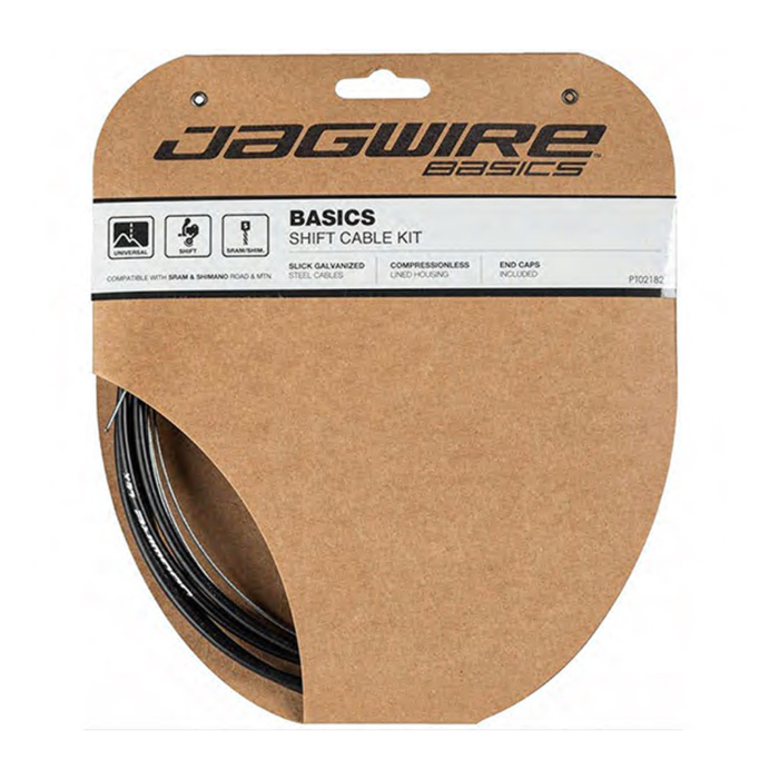 Zestaw przerzutkowy Jagwire Basic czarny LEX 2000