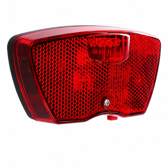 Lampka tylna na bagażnik XC-765B 3 x LED, mocowana na bagażnik, blister